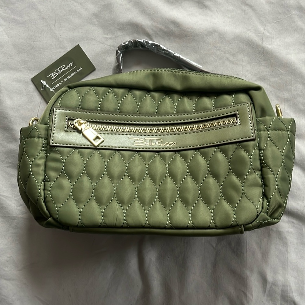NWT Bella Russo crossbody quilted bag